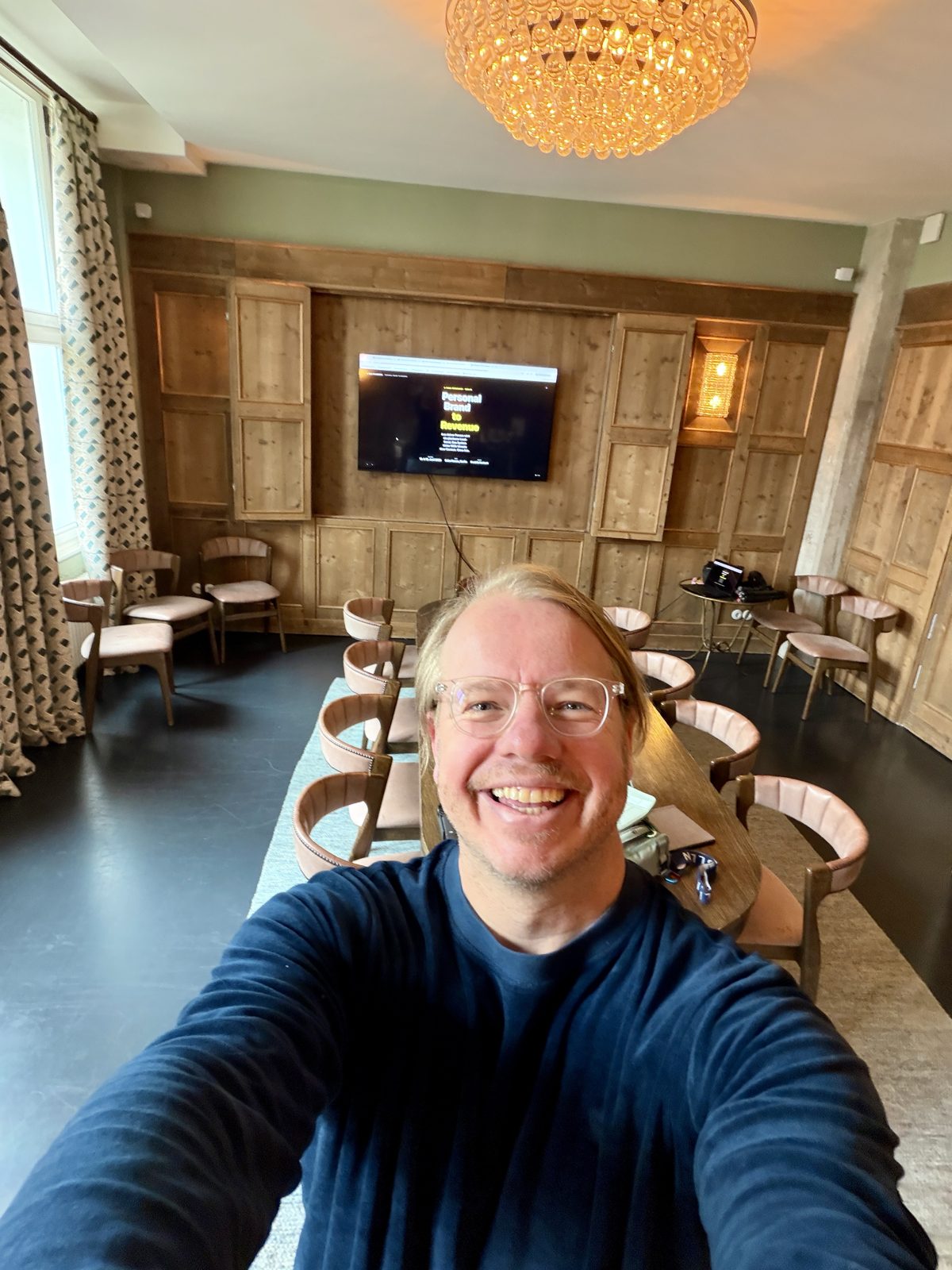 Fredrik Harkort im Workshopraum